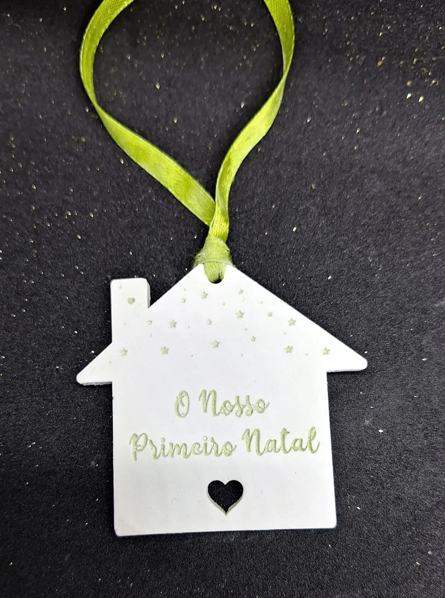 Enfeite Gesso – Primeiro Natal 1