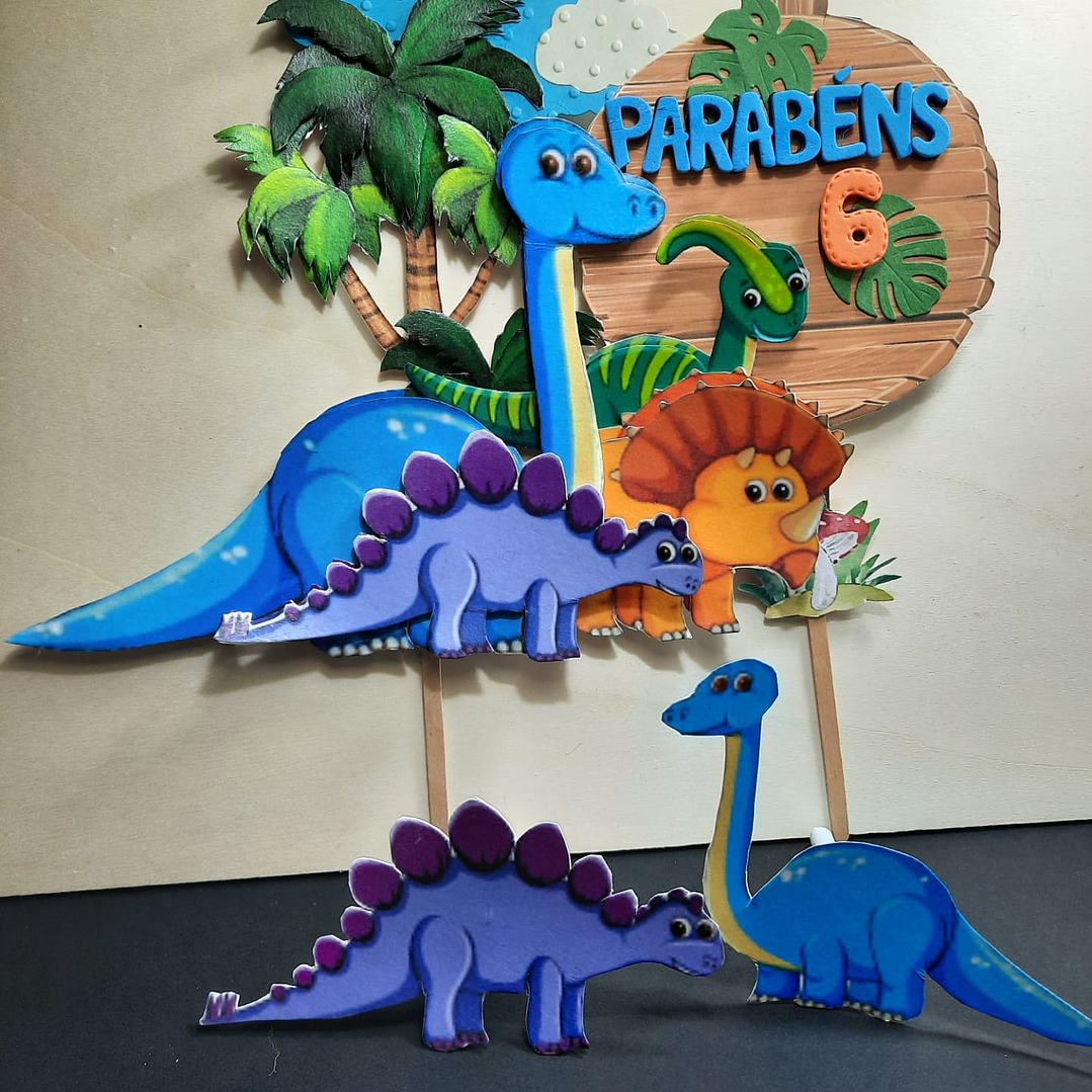 Topo Bolo Parque Dino 2