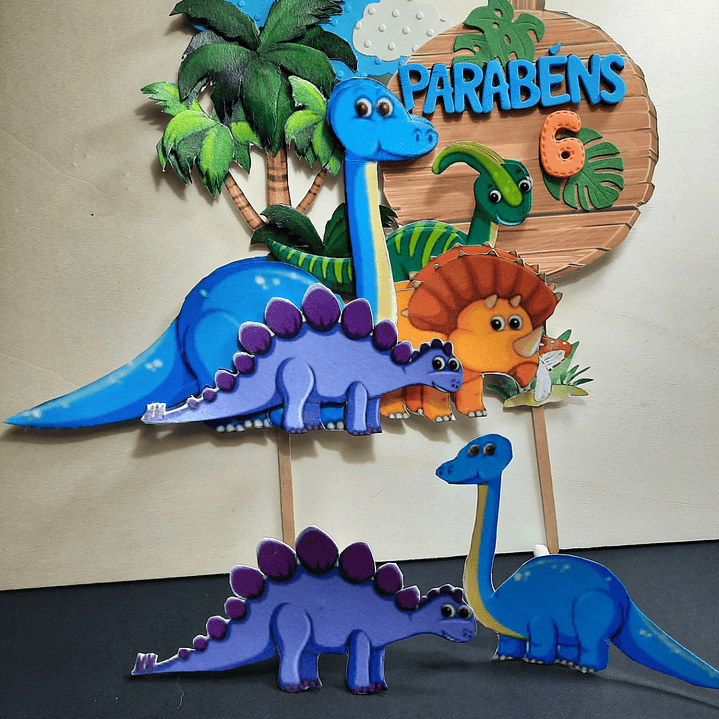 Topo Bolo Parque Dino 2