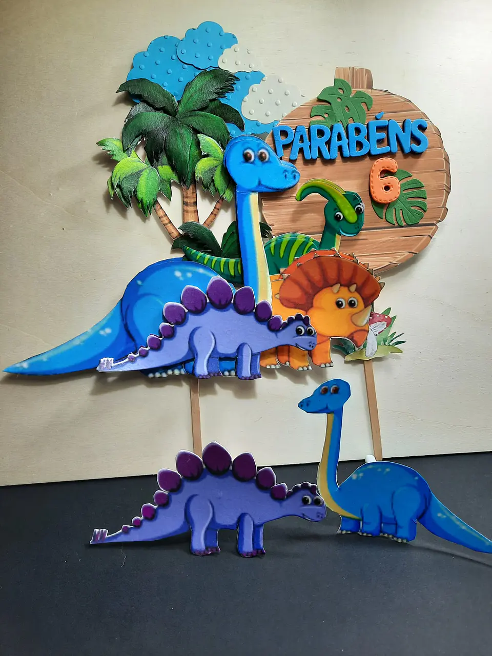Topo Bolo Parque Dino 2