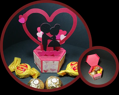 Caixa Surpresa do Coração  ❤️