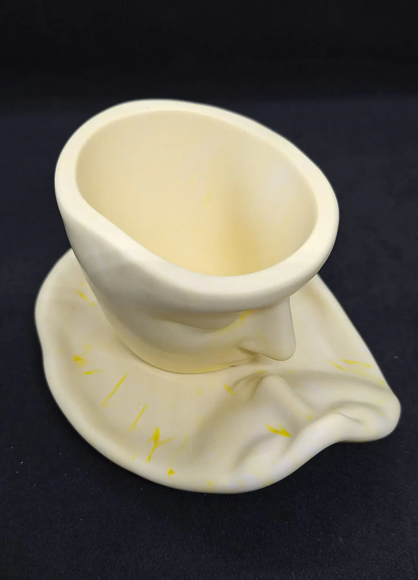 O beijo - Chávena e Prato - personalizada 2