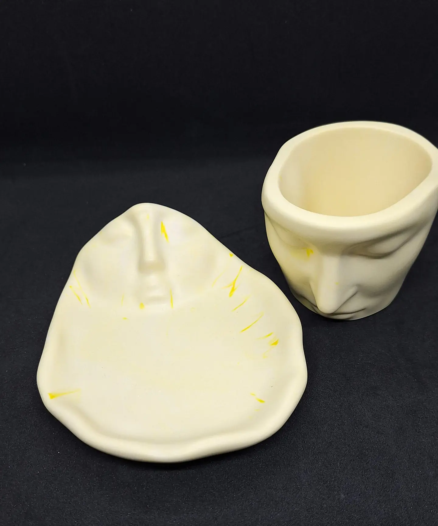 O beijo - Chávena e Prato - personalizada 6