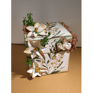 Caixa Campestre Casamento 