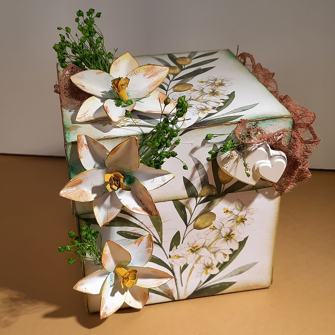 Caixa Campestre Casamento  1