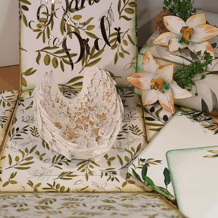 Caixa Campestre Casamento  2