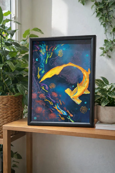 Dreamers Ilustração Digital A4