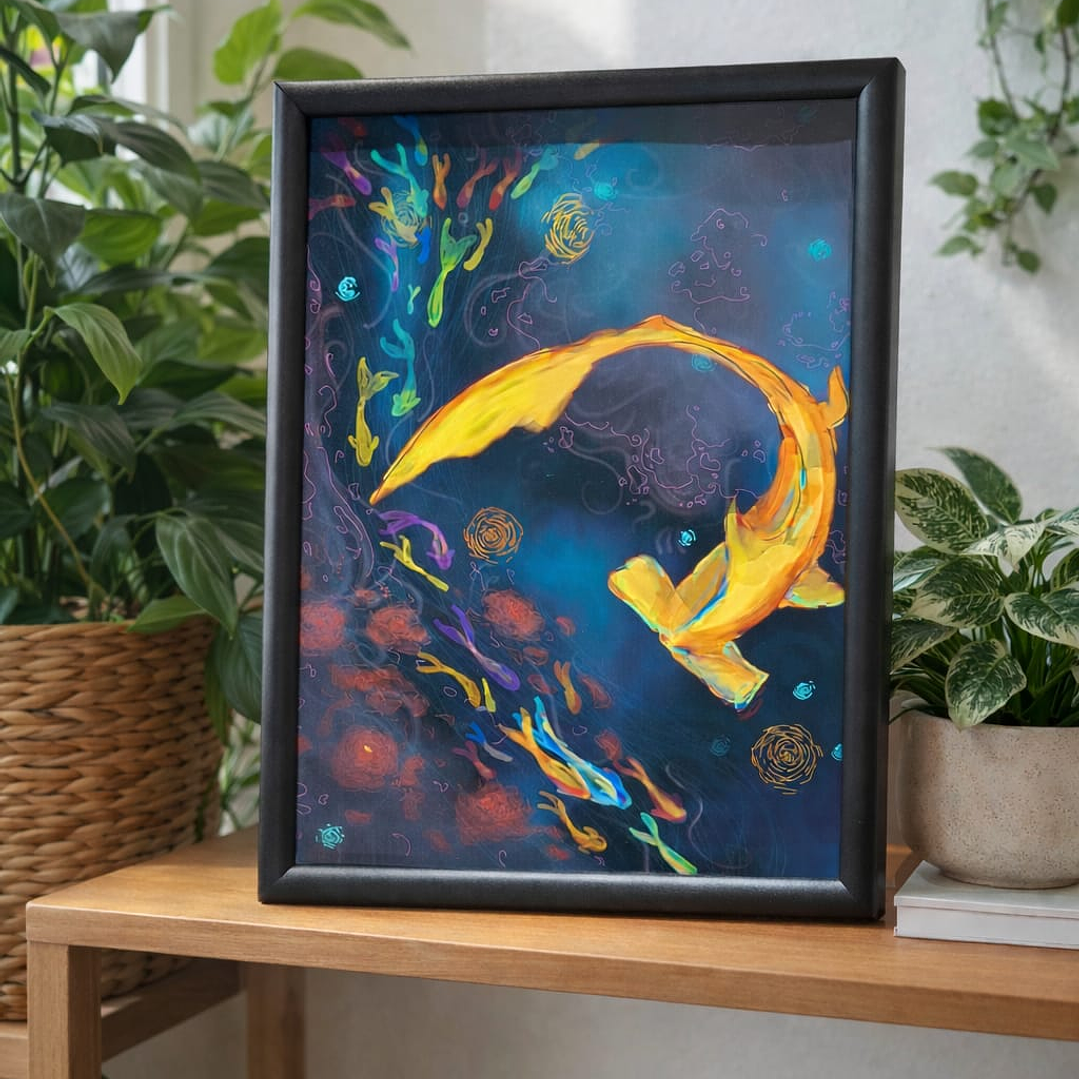 Dreamers Ilustração Digital A4 1