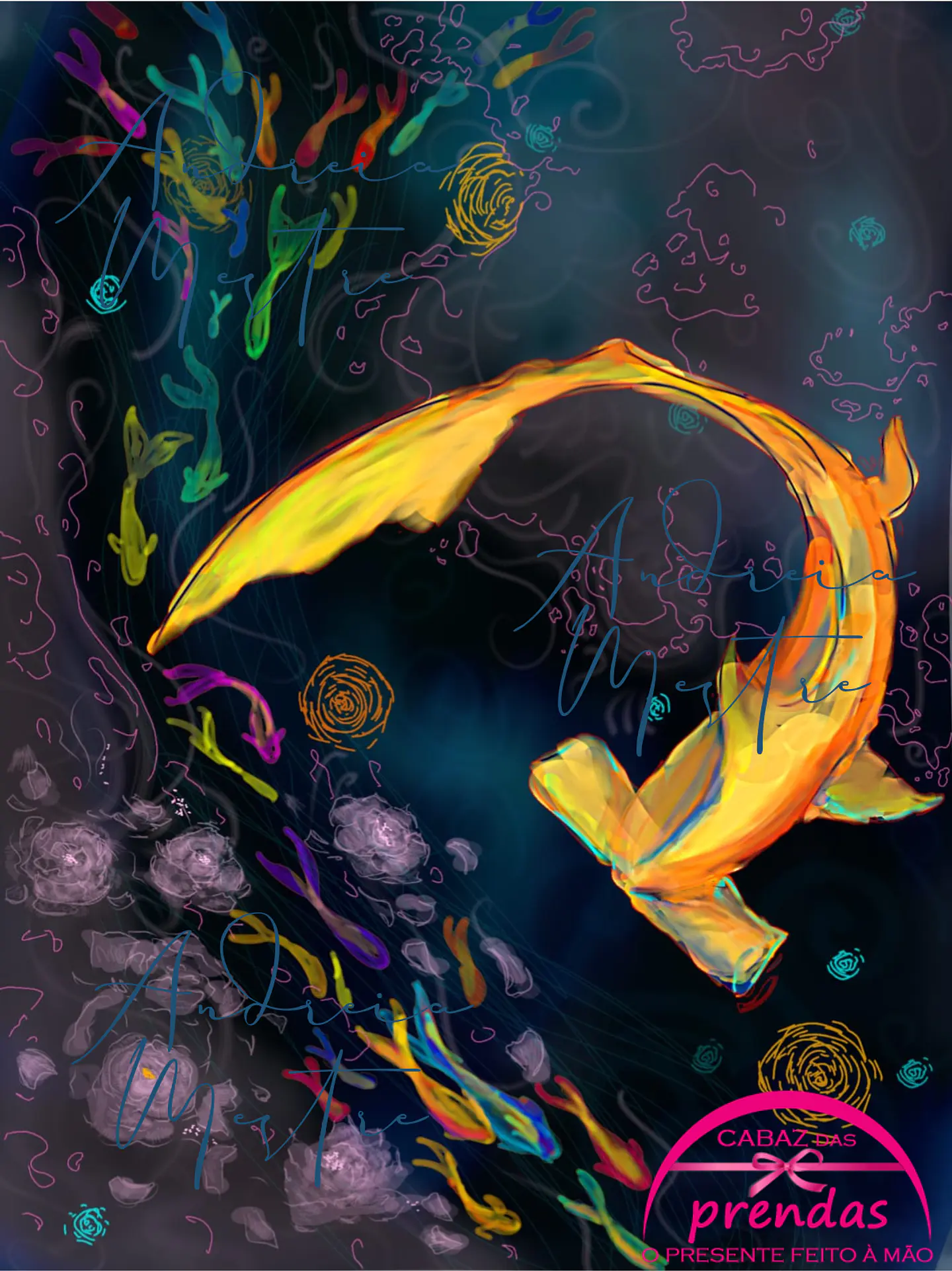 Dreamers Ilustração Digital A3 4