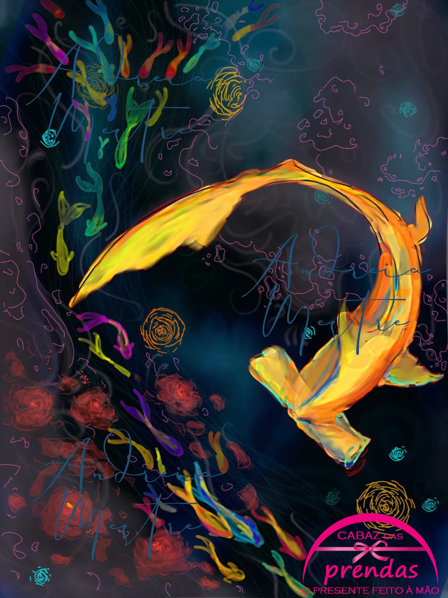 Dreamers Ilustração Digital A4 3