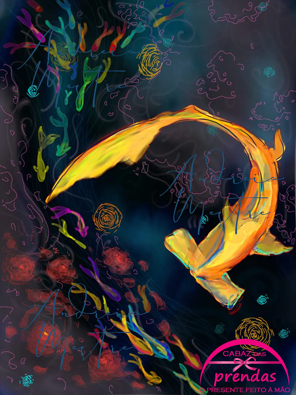 Dreamers Ilustração Digital A4 3