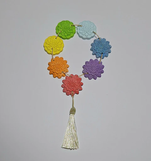 Grinalda Mandalinhas dos Chakras