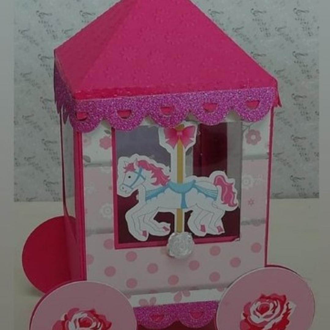 Carrinho Pipocas tema Carrossel 1