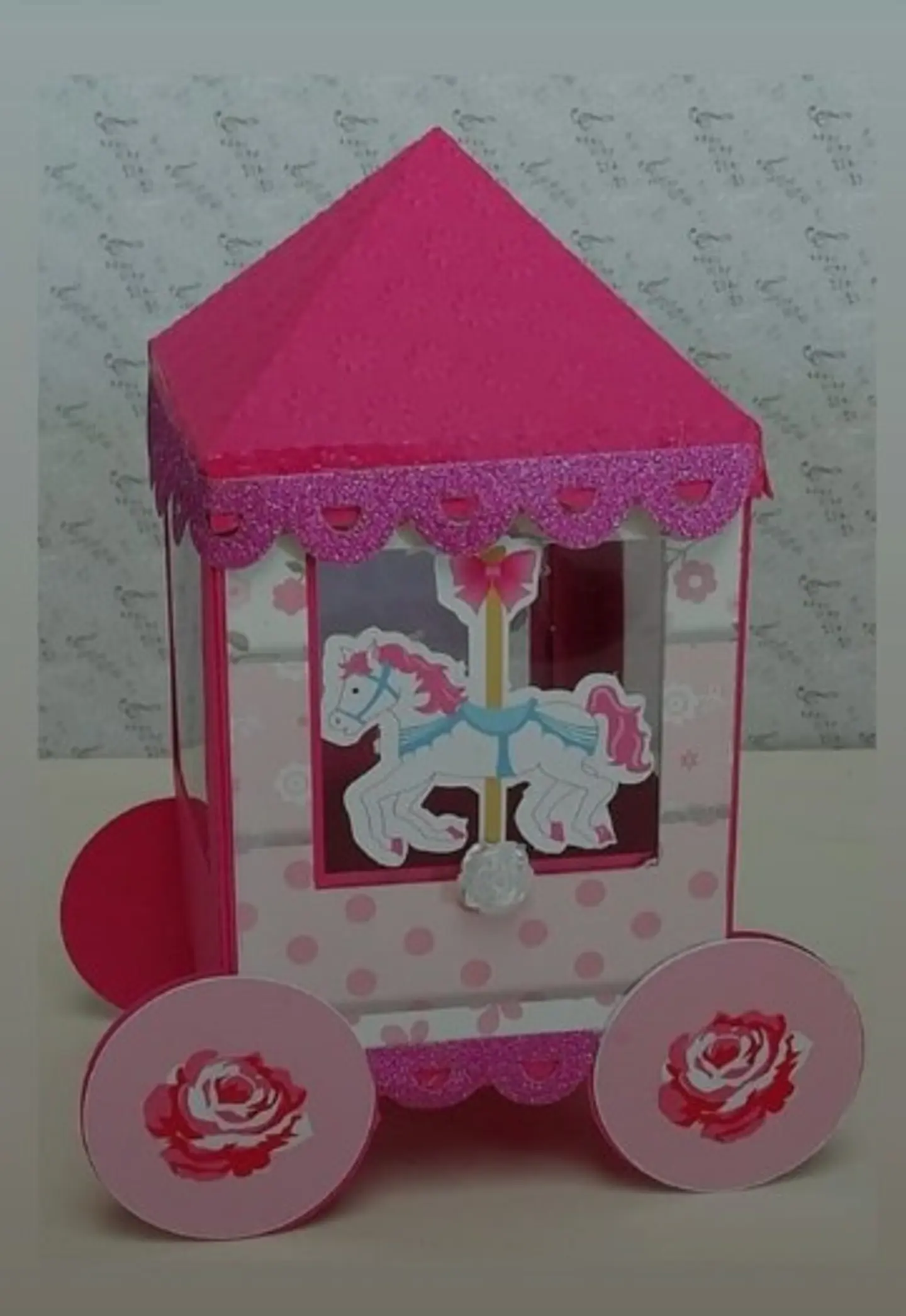 Carrinho Pipocas tema Carrossel 1