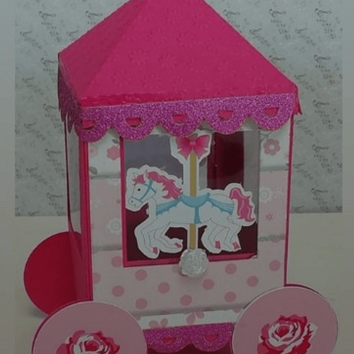 Carrinho Pipocas tema Carrossel 1