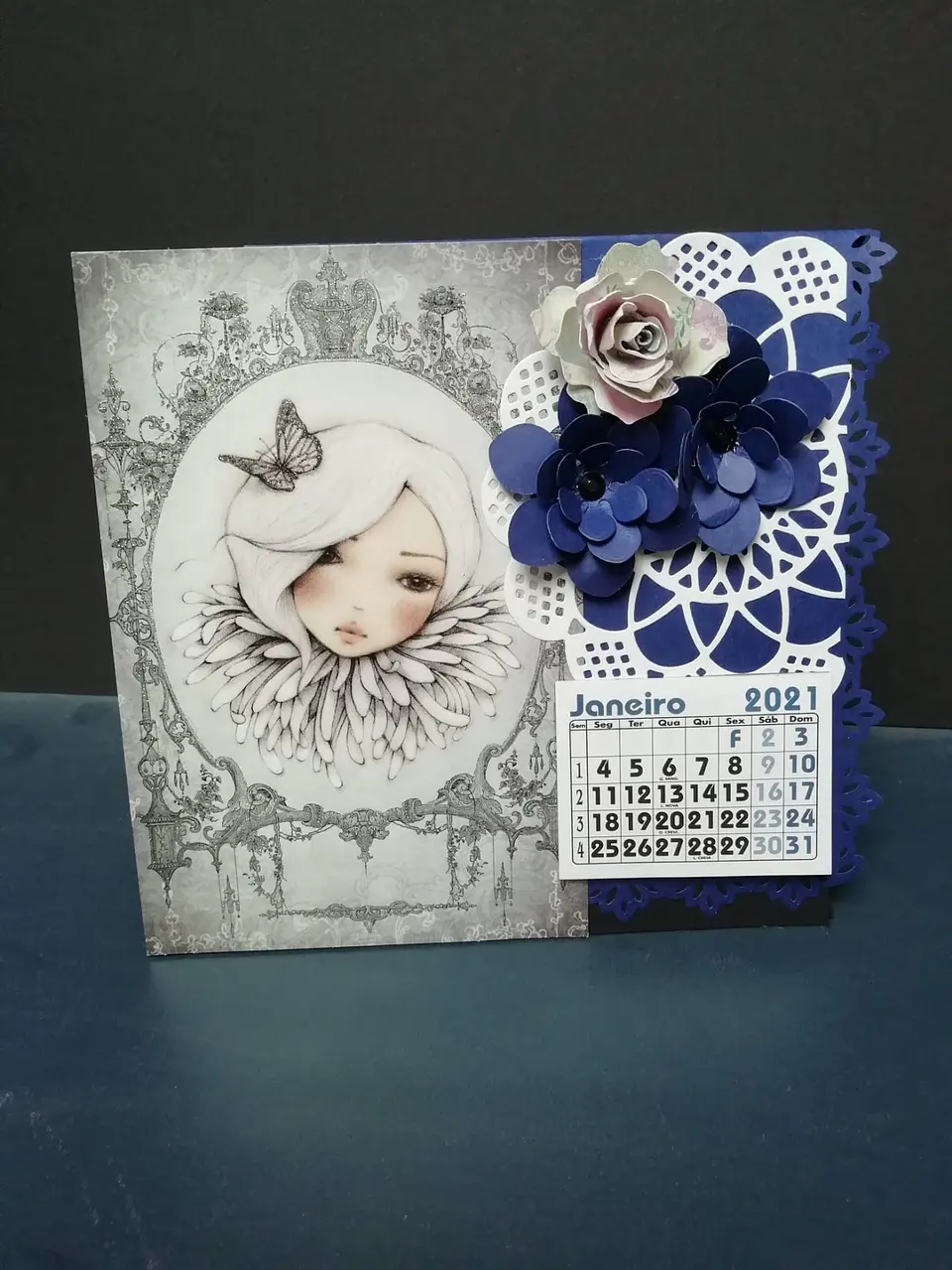 Calendário de Mesa Mirabelle Santoro 1