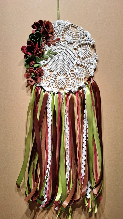 Caça Sonhos Tons Natureza