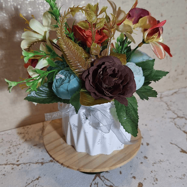 Bouquet de Flores em Cera Perfumada 3