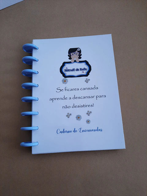 Caderno de Encomendas Inteligente A5 – Personalizado