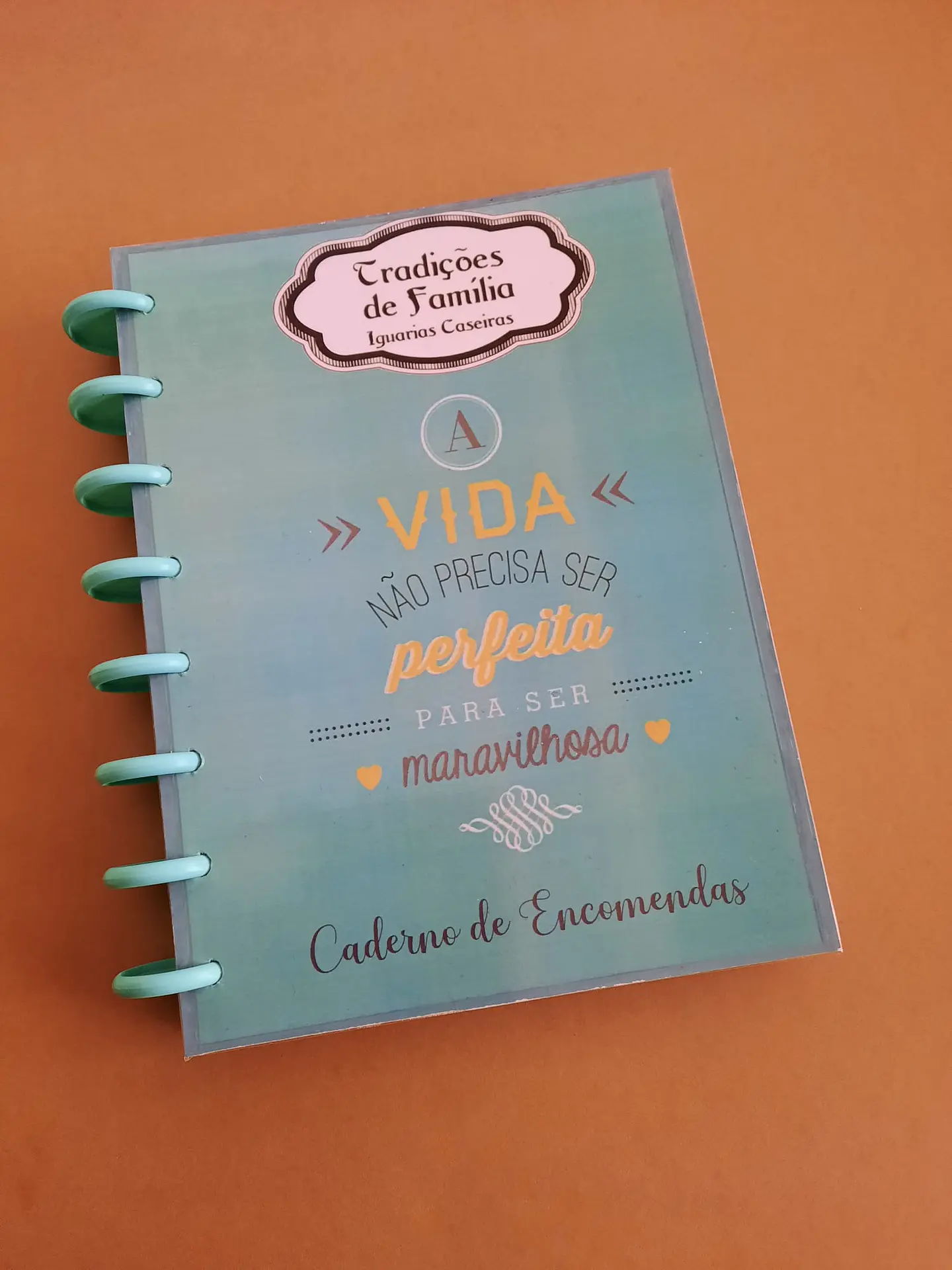 Caderno de Encomendas Inteligente A5 – Personalizado 3