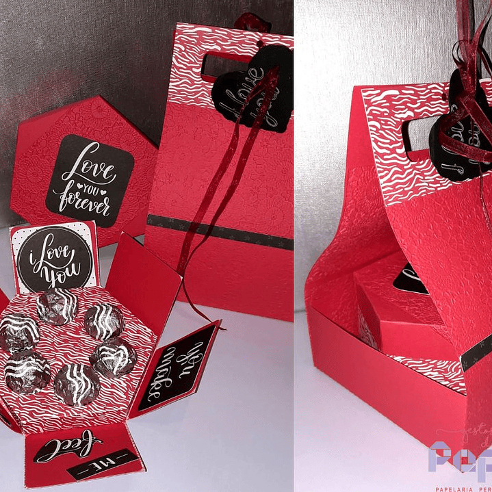 Love Y forever ❤️ caixa brigadeiros 7