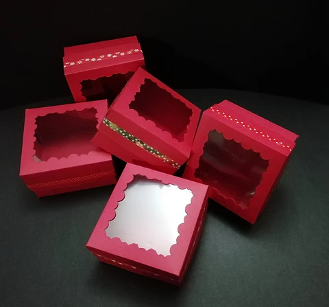 Caixa Presente Vermelah