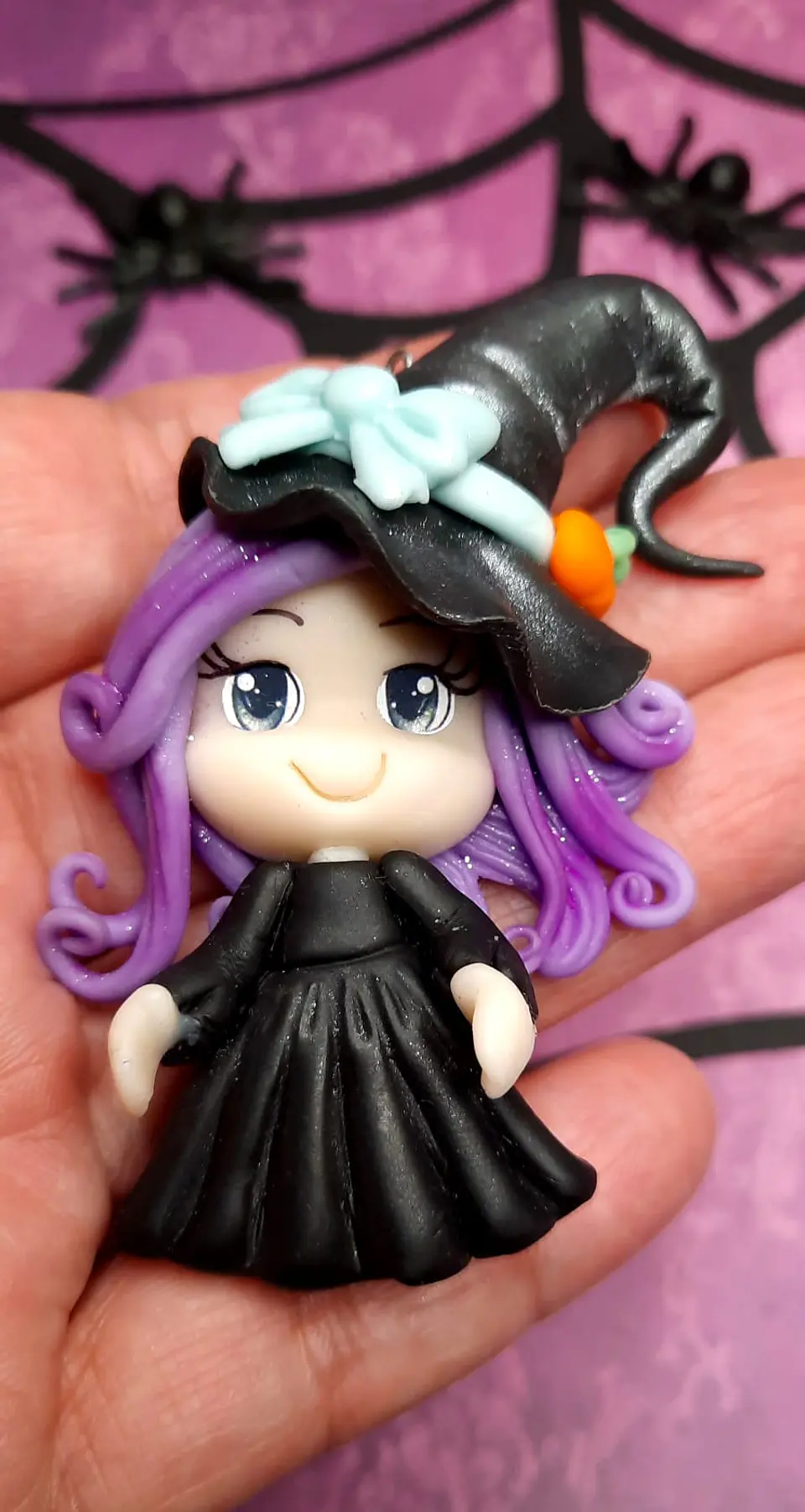 Porta-Chaves Bruxinha Ternurenta | biscuit 2