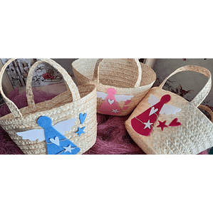 Cesta de Palma Artesanal 