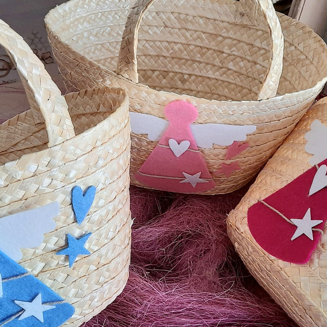 Cesta de Palma Artesanal 