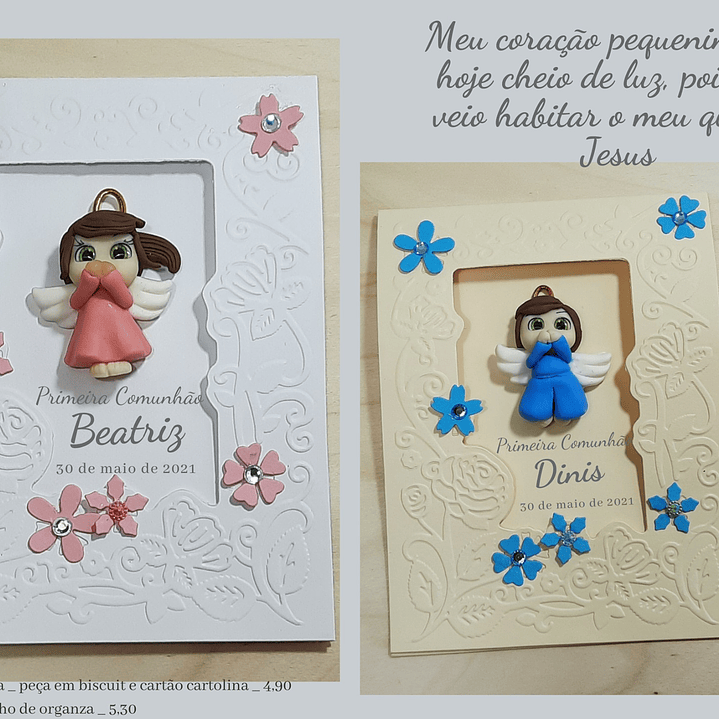 Convite Lembrança de Batismo 2-em-1 1