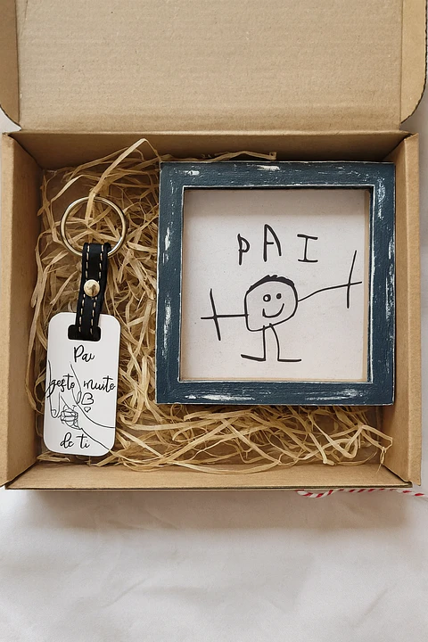 Giftbox "Pai, Tu és o meu Mundo" - Edição Especial