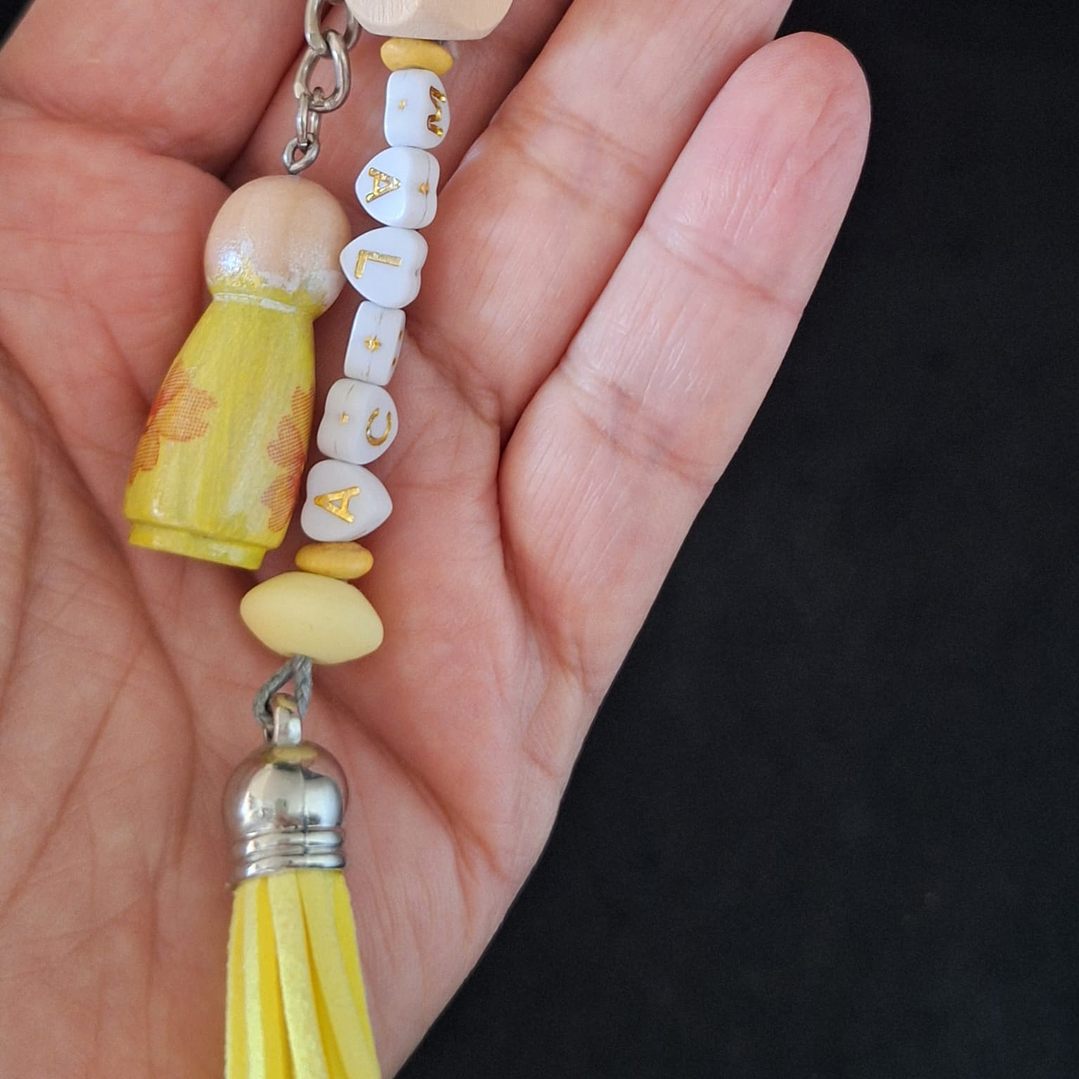 Porta‑Chaves “Maluca” 💛 3