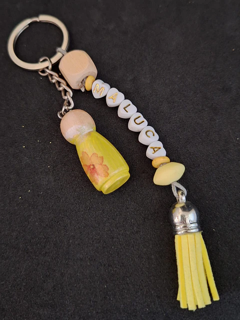 Porta‑Chaves “Maluca” 💛