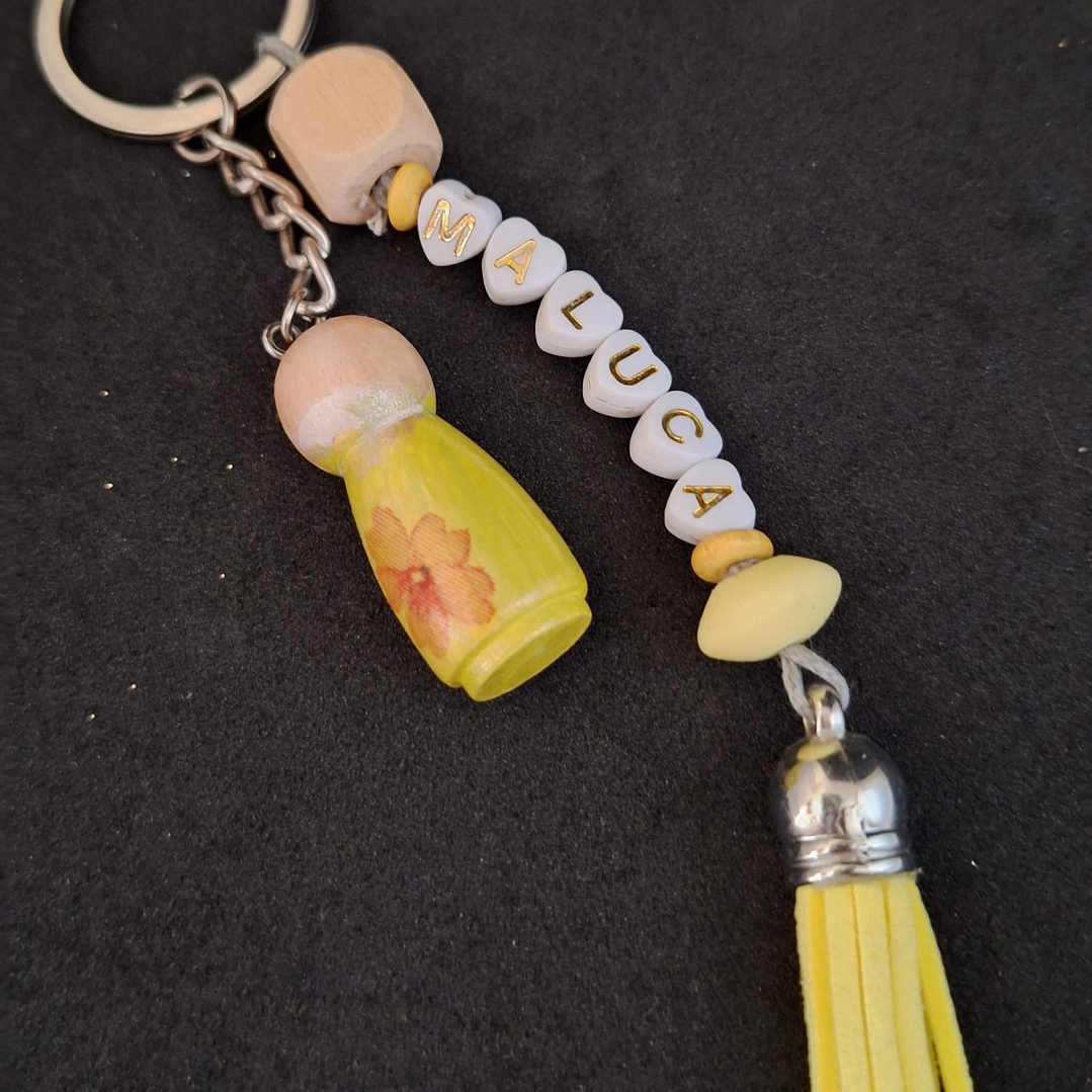 Porta‑Chaves “Maluca” 💛 1