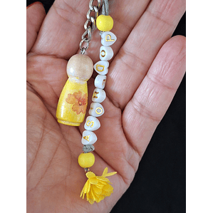 Porta‑Chaves “Poderosa” 🌼