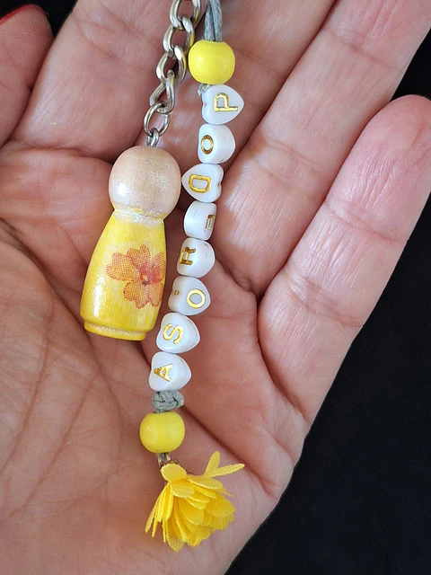 Porta‑Chaves “Poderosa” 🌼