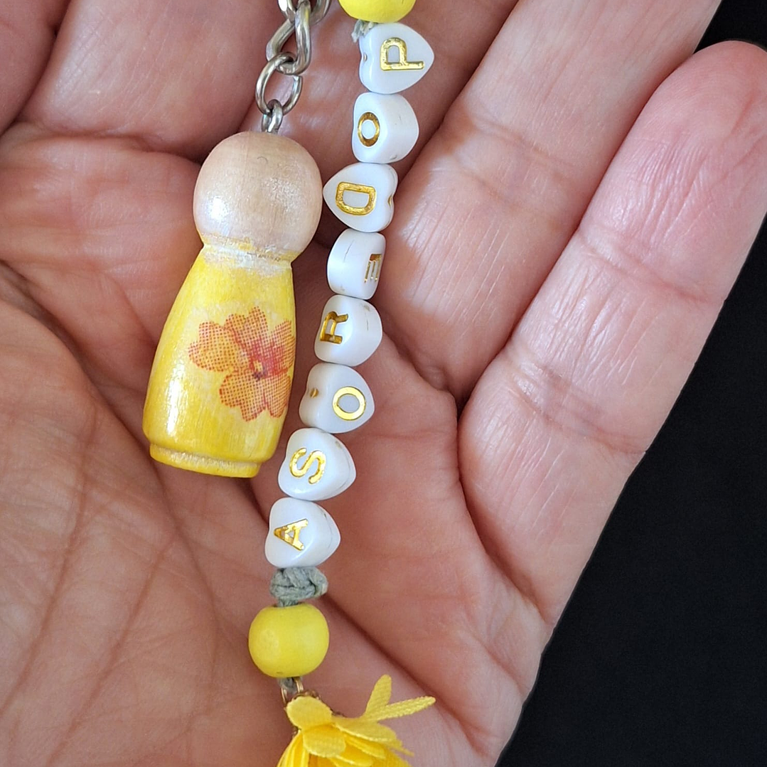 Porta‑Chaves “Poderosa” 🌼 1