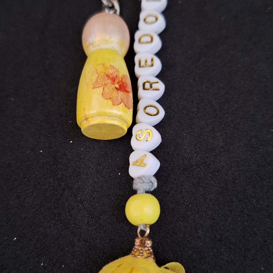 Porta‑Chaves “Poderosa” 🌼 2