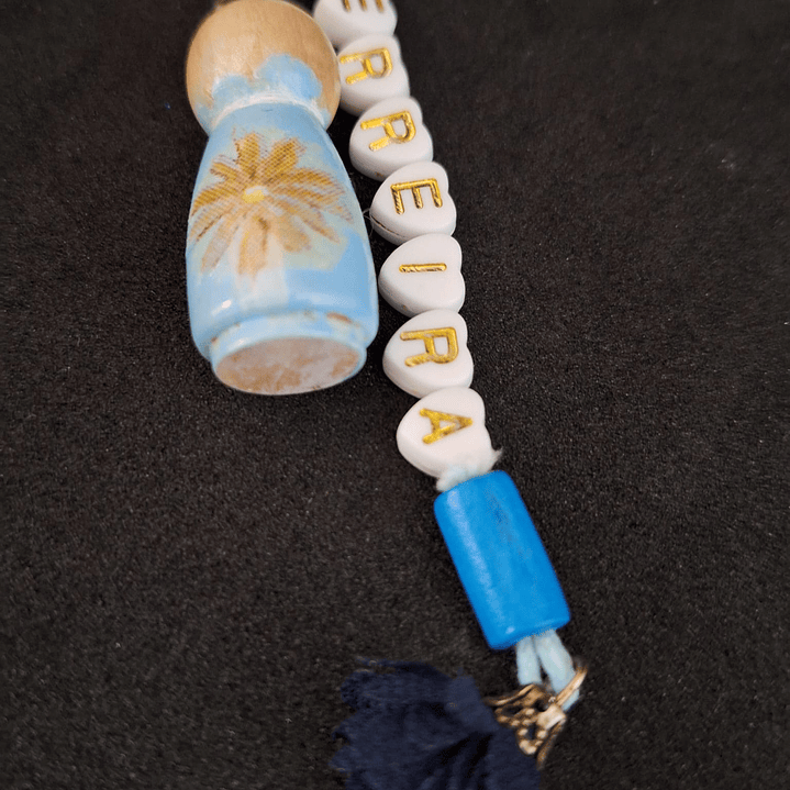 Porta‑Chaves “Guerreira” 💙 3