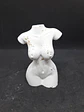 Estatueta Feminina “Mulher Sensual – Natural com Folha de Ouro” 🤍 - vignette 1