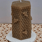 Vela Pilar Favo de Mel - Thumbnail 1