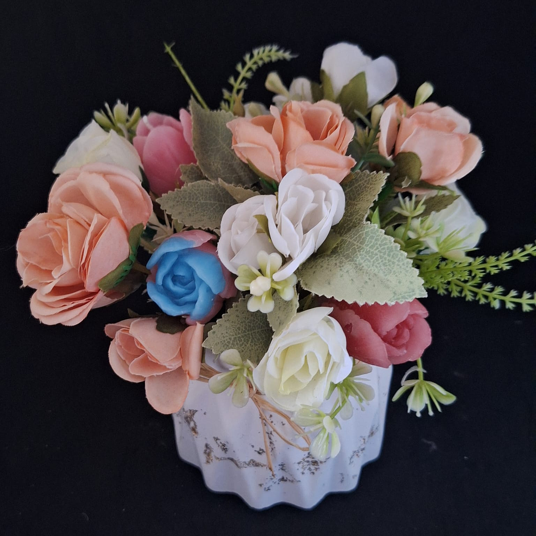 Bouquet de Flores em Cera Perfumada 2