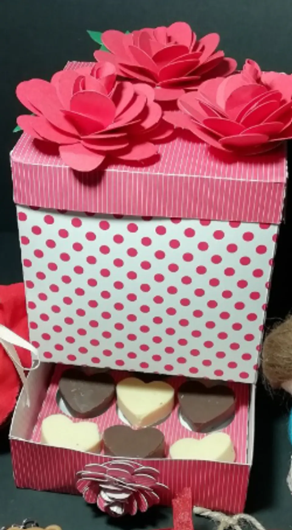 Caixa com Gavetão e Flores 2