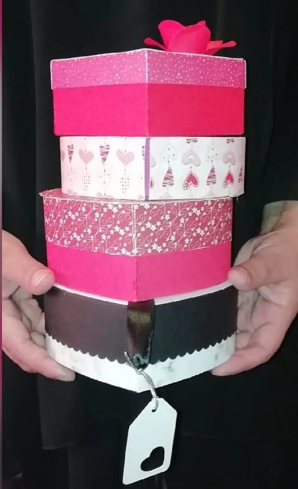 Caixa Cabaz Coração 1