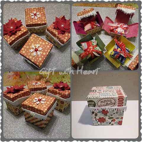 Caixinha Explosão de Natal