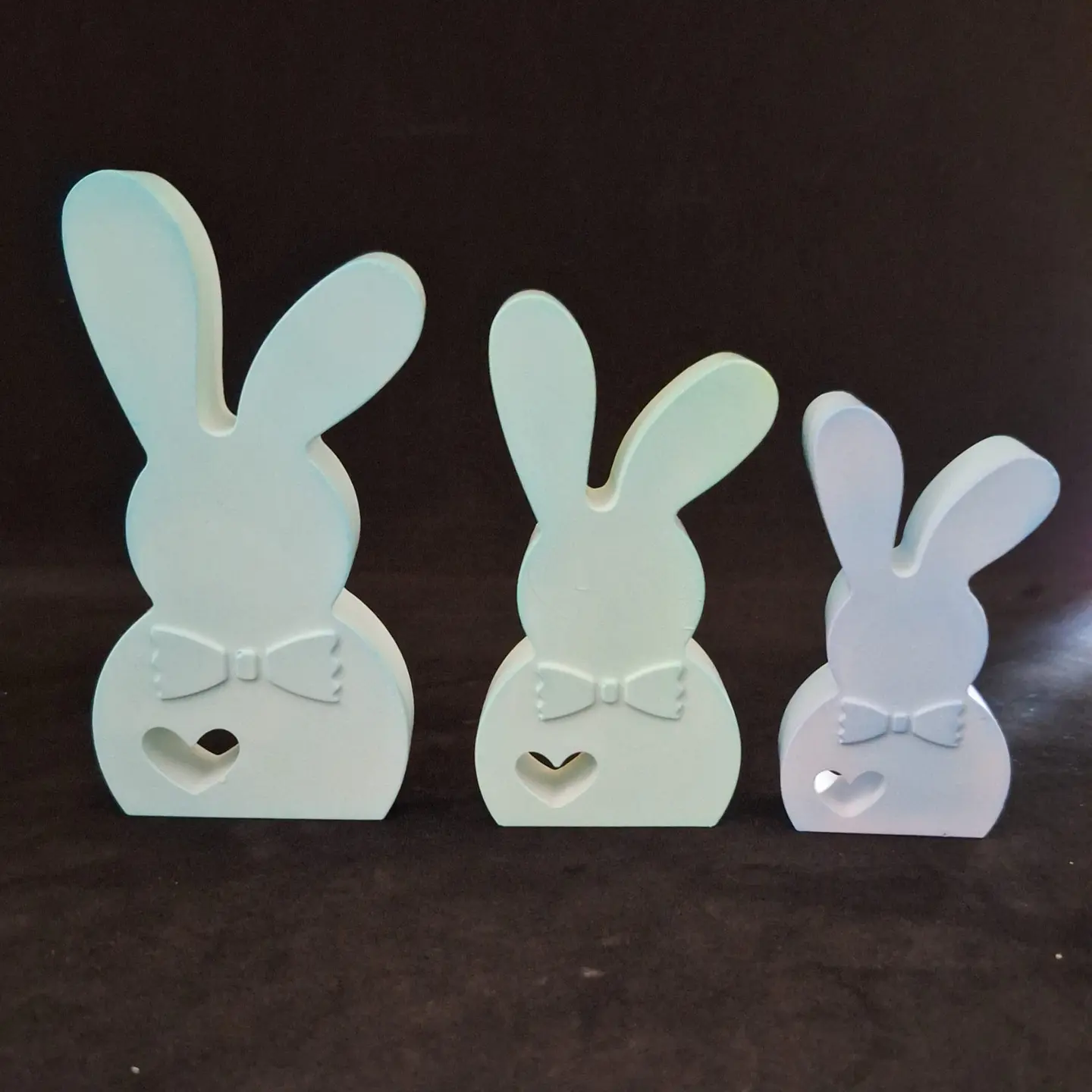 Coelho com Lacinho – Gesso Cerâmico Perfumado 4