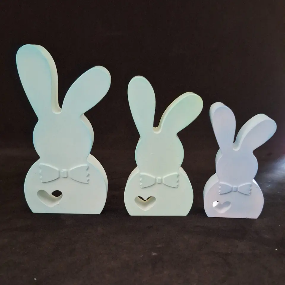 Coelho com Lacinho – Gesso Cerâmico Perfumado 4