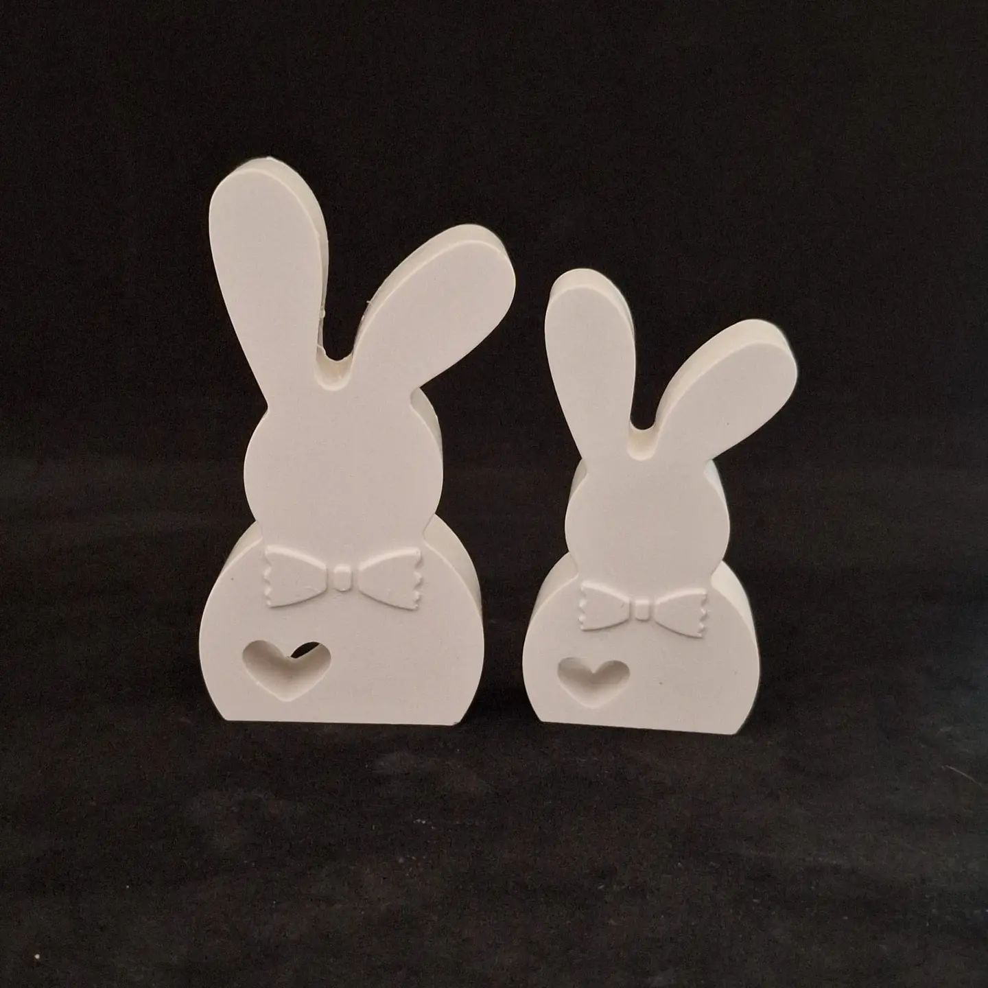 Coelho com Lacinho – Gesso Cerâmico Perfumado 8