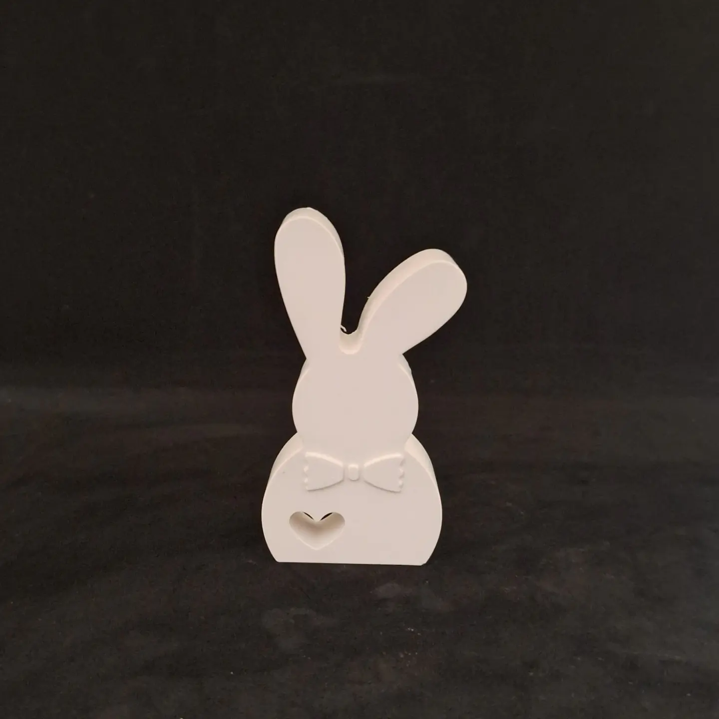 Coelho com Lacinho – Gesso Cerâmico Perfumado 9