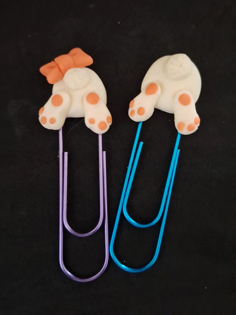 Saltinhos de Páscoa – Clips Grandes com Patinhas de Coelho 5